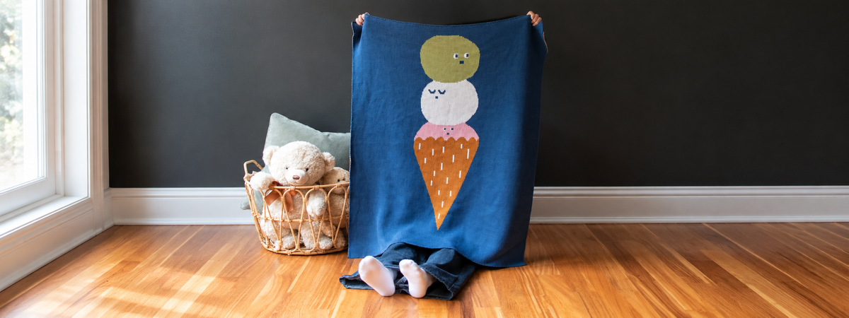 Knit Mini Blankets