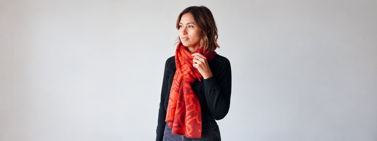 Adult Knit Scarves