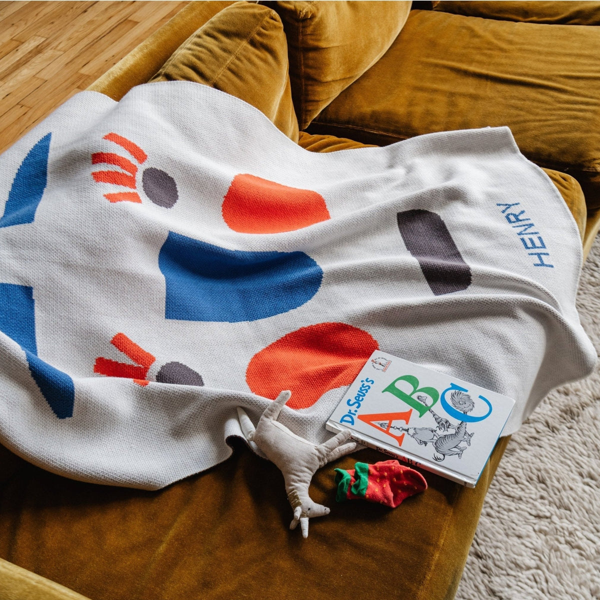 Funny Face Baby Blanket - Biquette