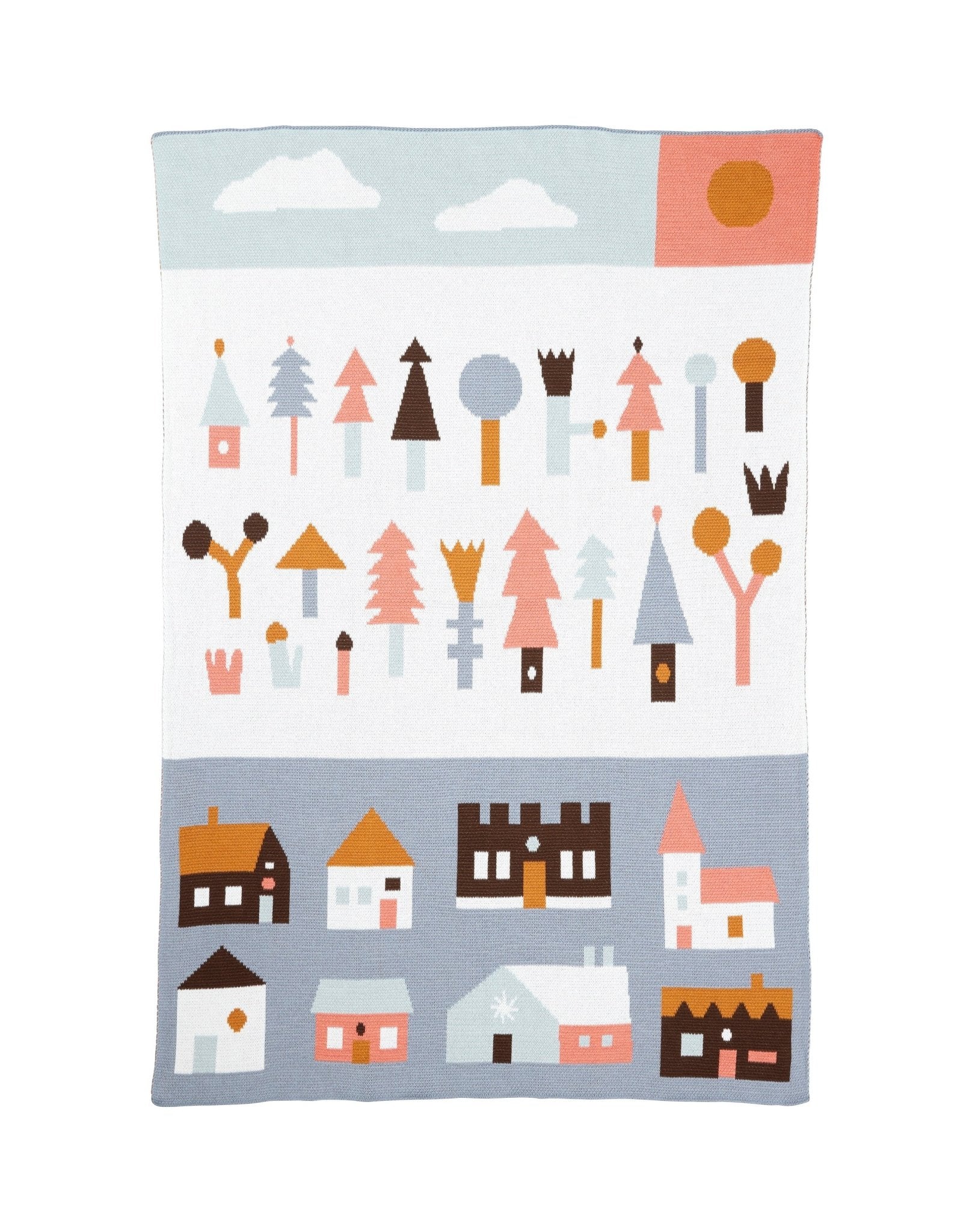 Village Baby Blanket - Biquette