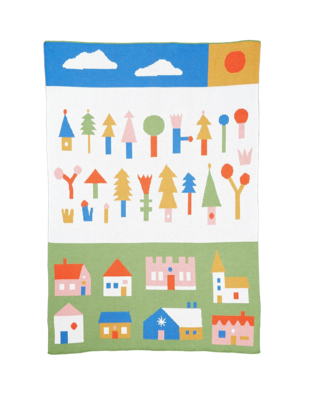 Village Baby Blanket - Biquette