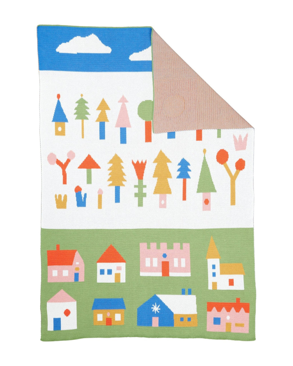 Village Baby Blanket - Biquette
