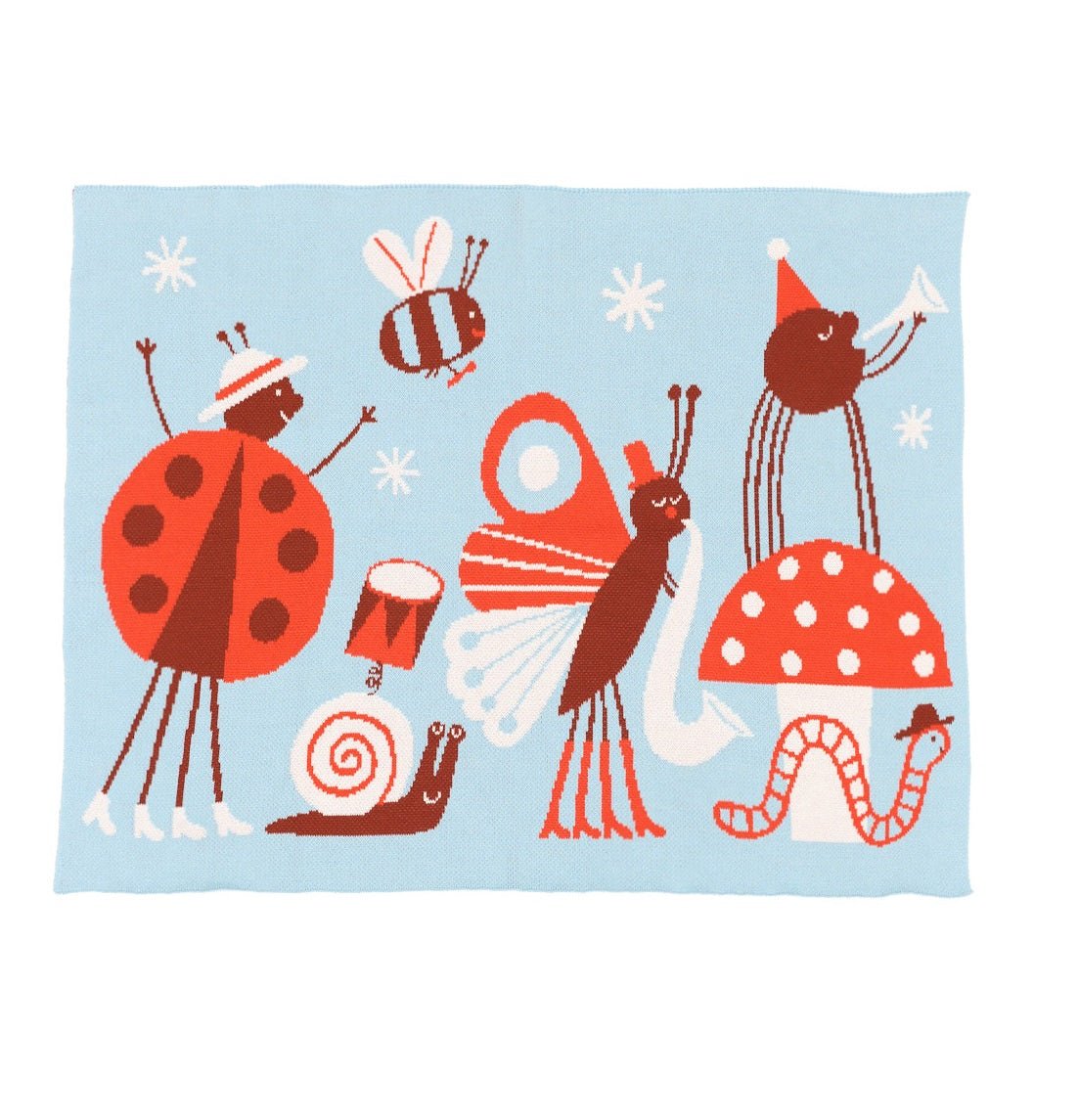 Bug Band - Baby & Kid's Blanket - Biquette