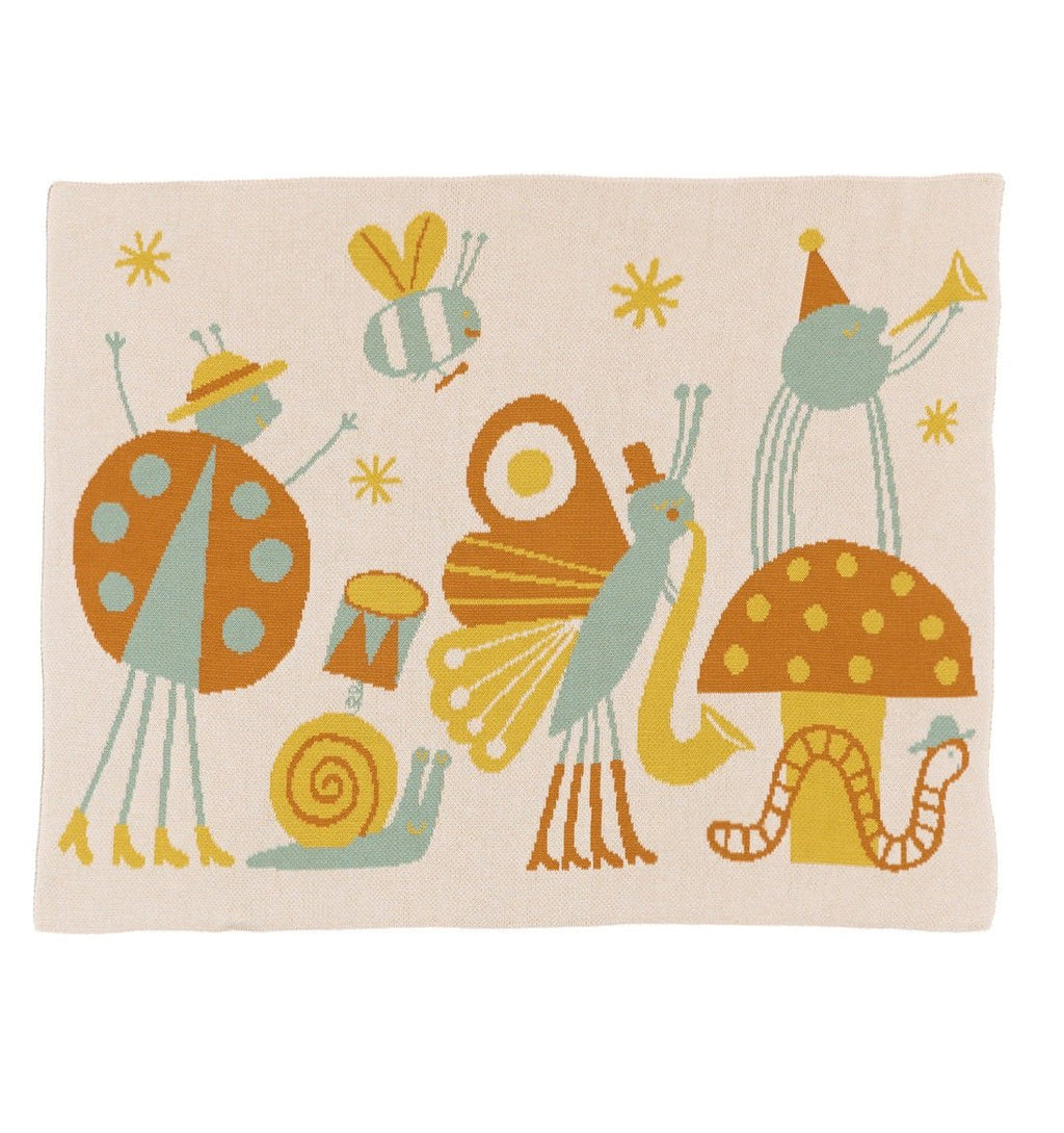 Bug Band - Baby & Kid's Blanket - Biquette