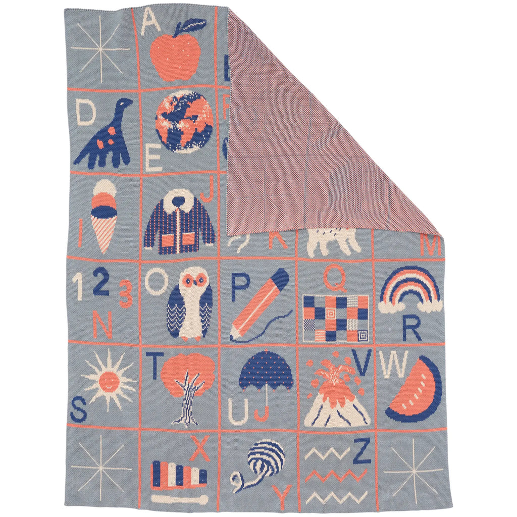 ABC Knit Midi Blanket