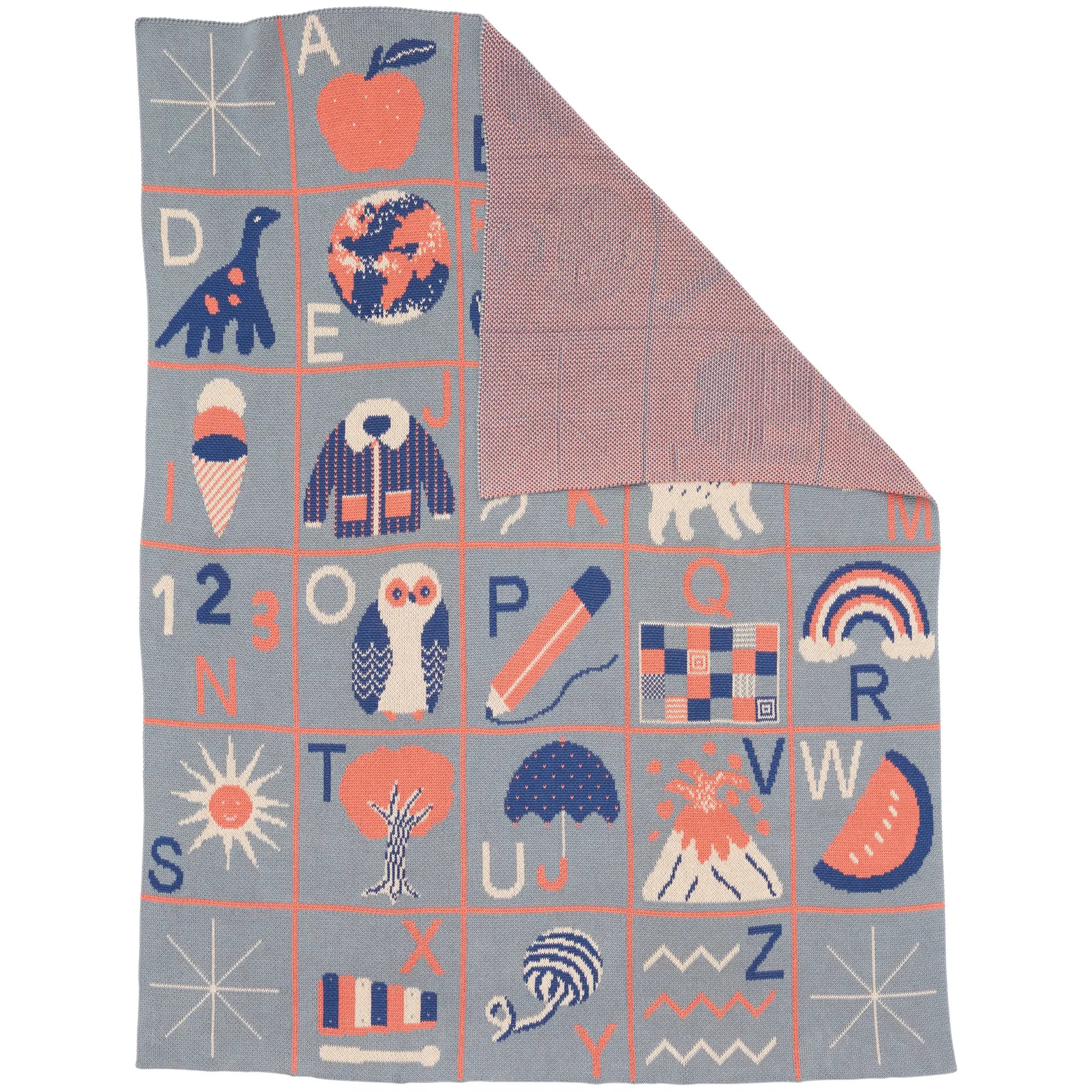 ABC Knit Midi Blanket