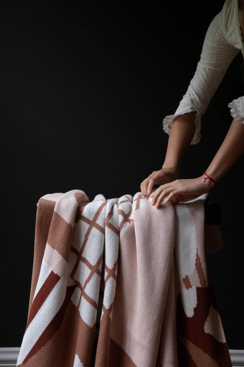 Breakfast Knit Blanket
