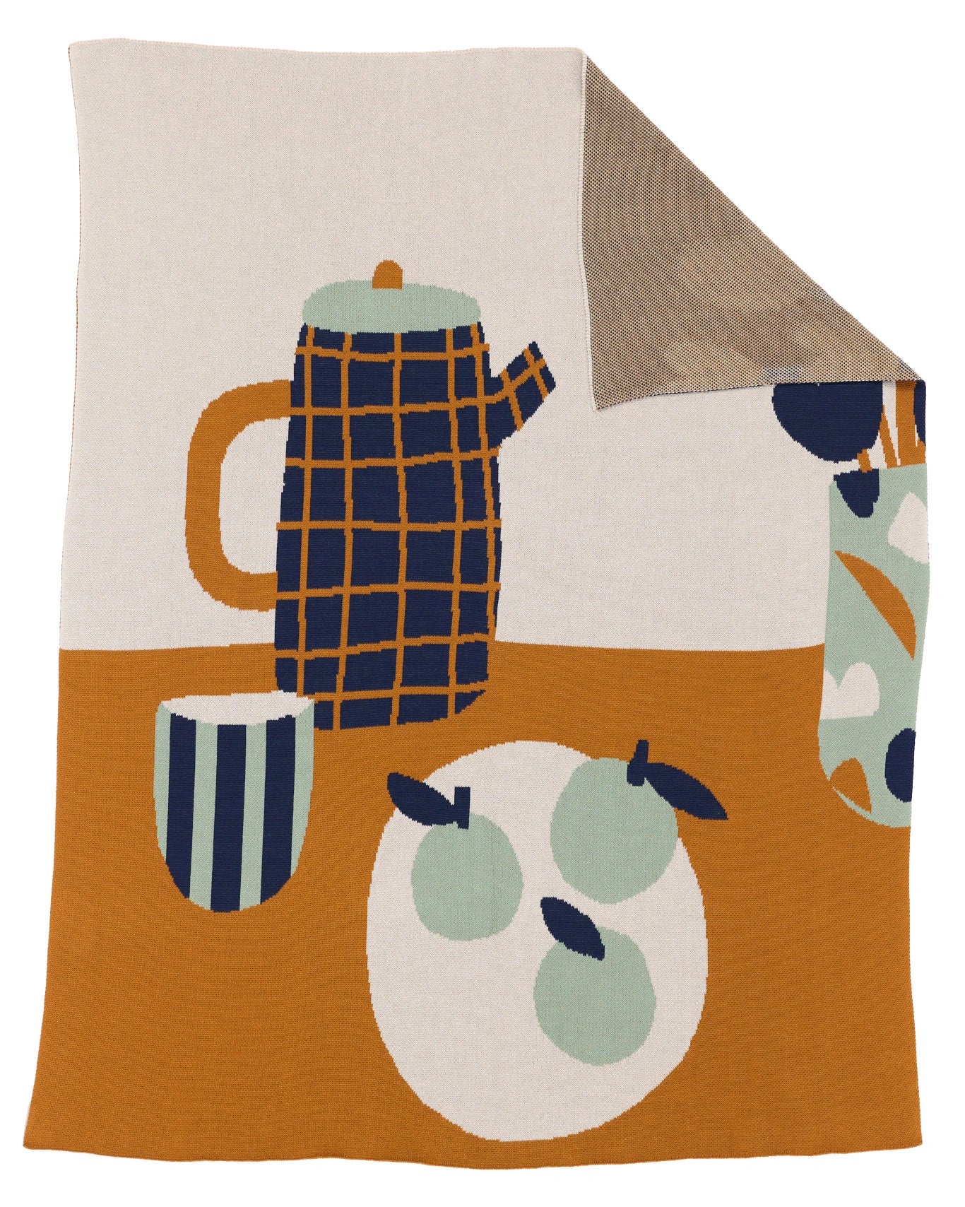 Breakfast - Throw Blanket - Biquette