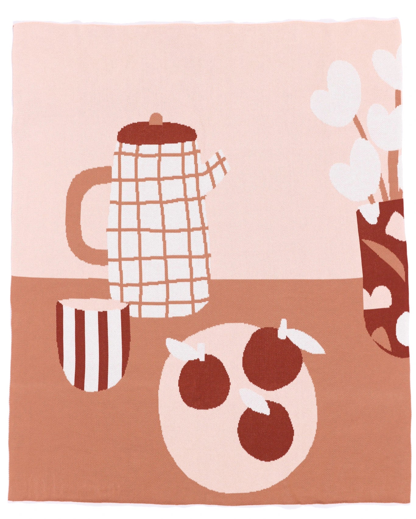 Breakfast - Throw Blanket - Biquette