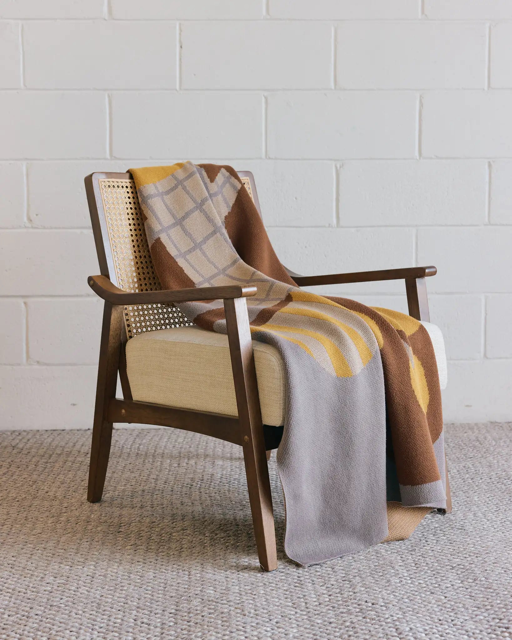 Breakfast - Throw Blanket - Biquette