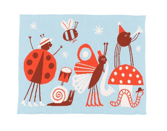 Bug Band - Baby & Kid's Blanket - Biquette