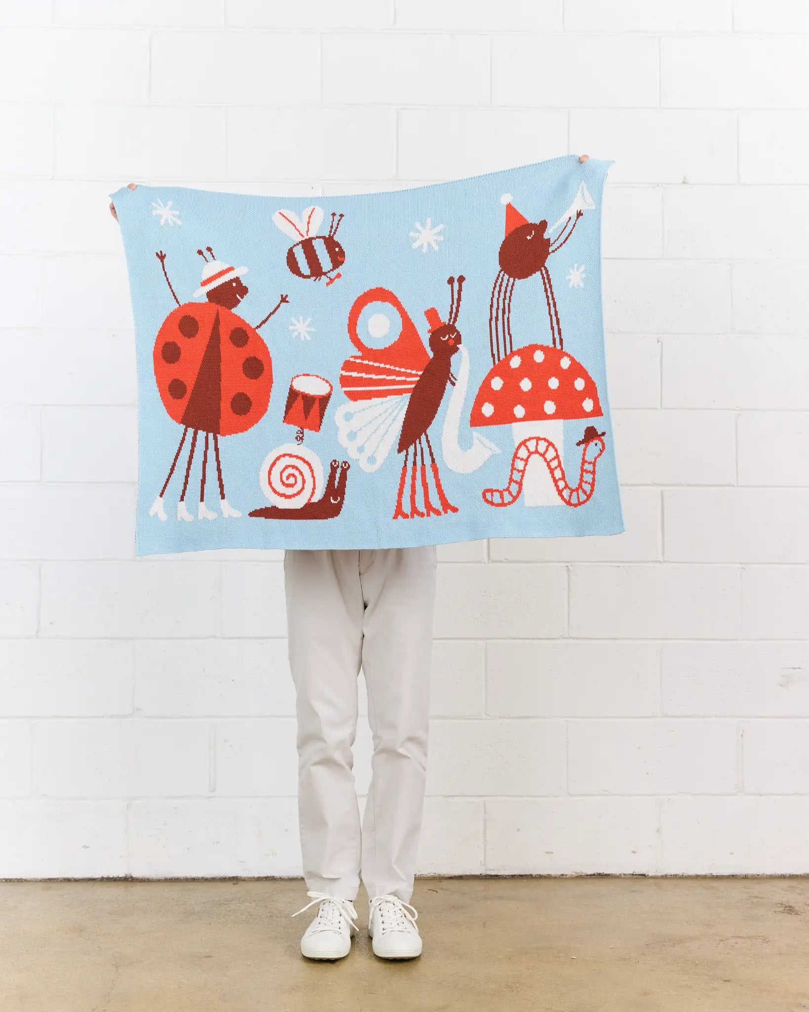 Bug Band - Baby & Kid's Blanket - Biquette