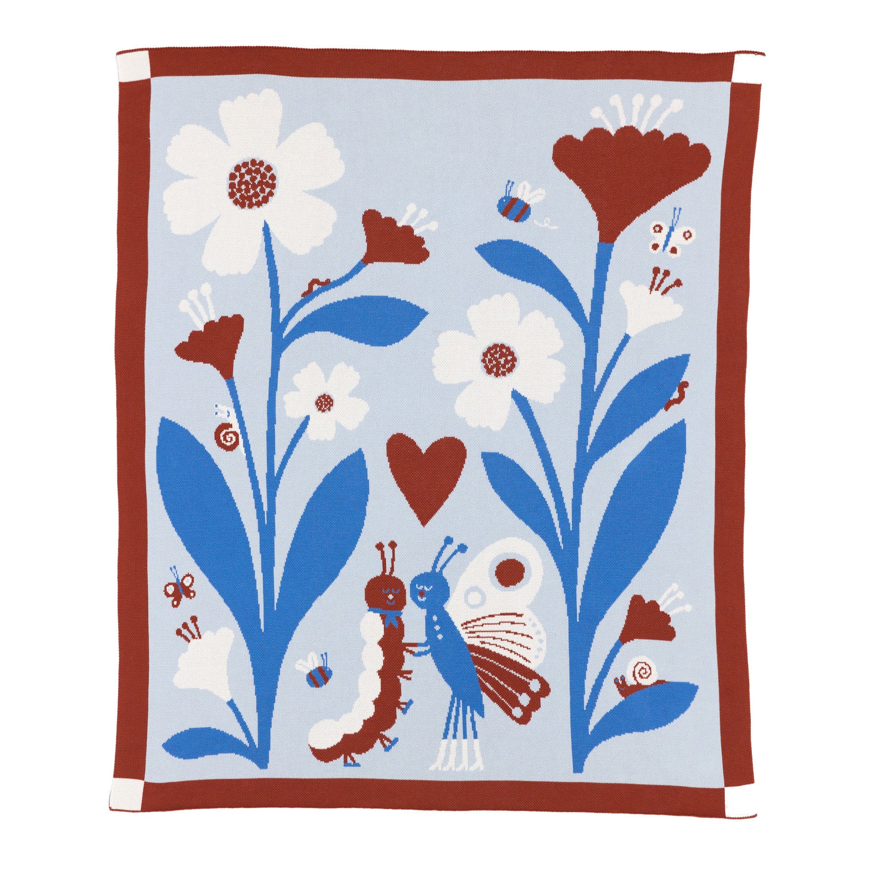 Bugs Love Knit Blanket