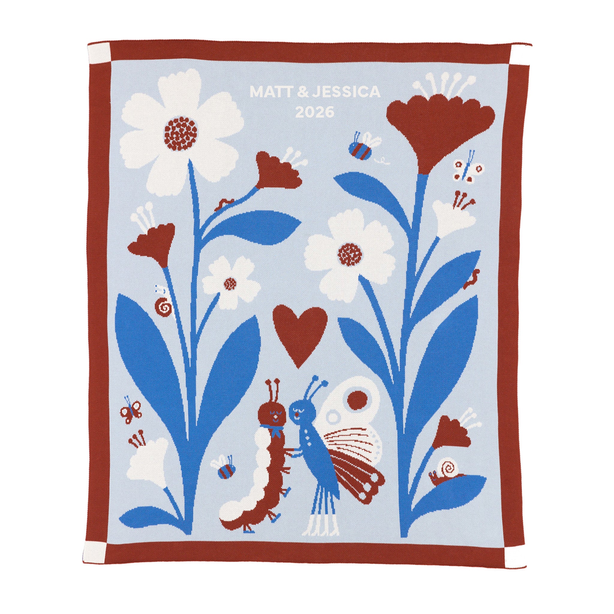 Knit Throw Blankets. Artists Designed. Made in USA. All Natural