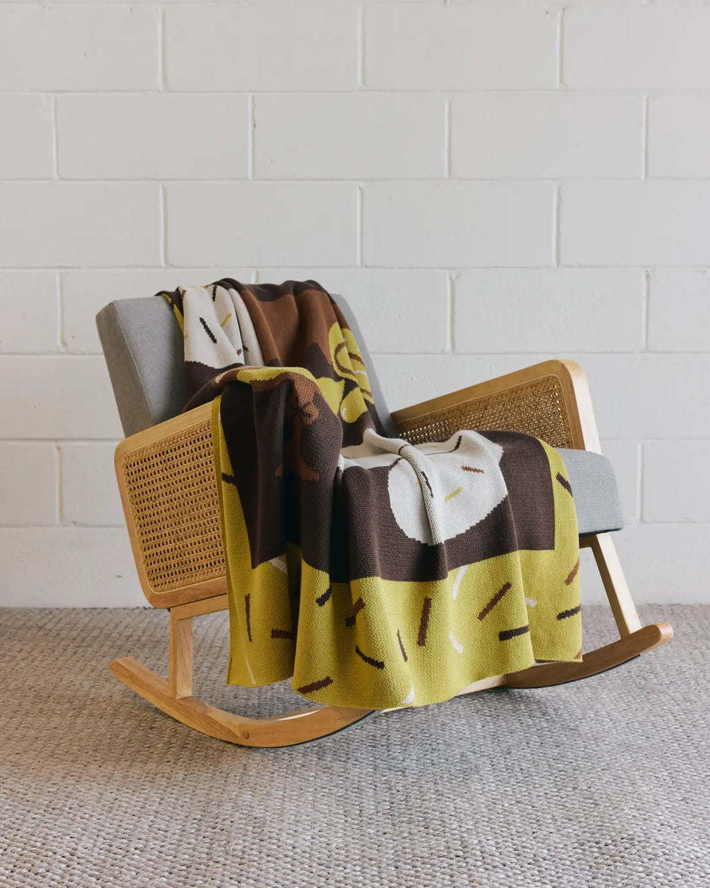 Cocktail Cat - Throw Blanket - Biquette