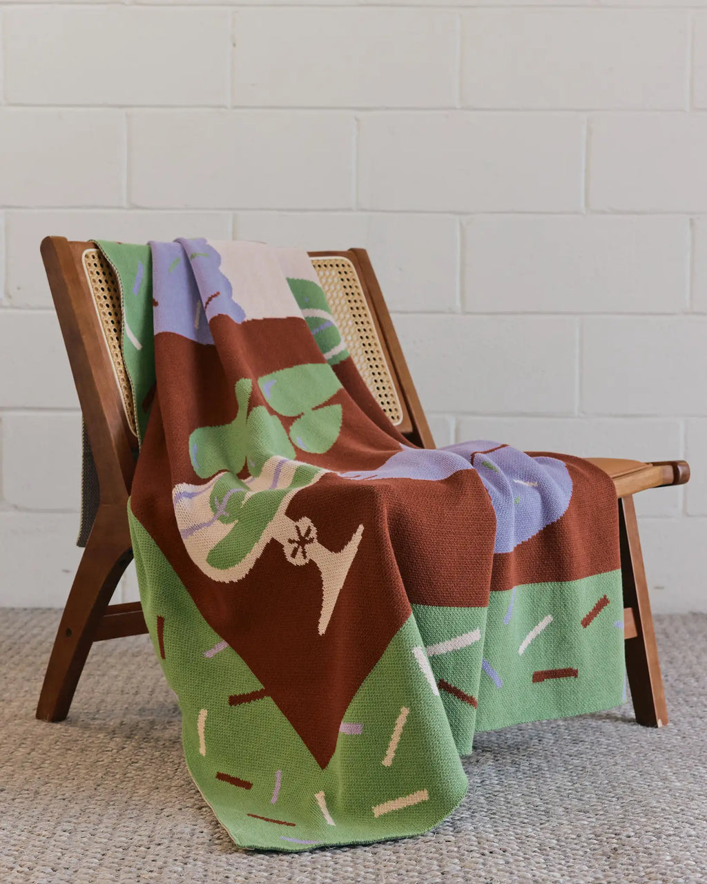 Cocktail Cat - Throw Blanket - Biquette