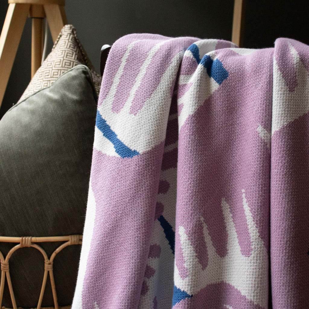 Crows Knit Blanket