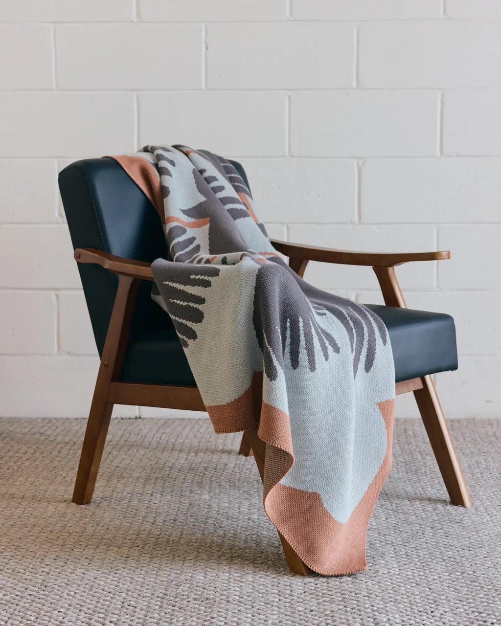 Crows - Throw Blanket - Biquette