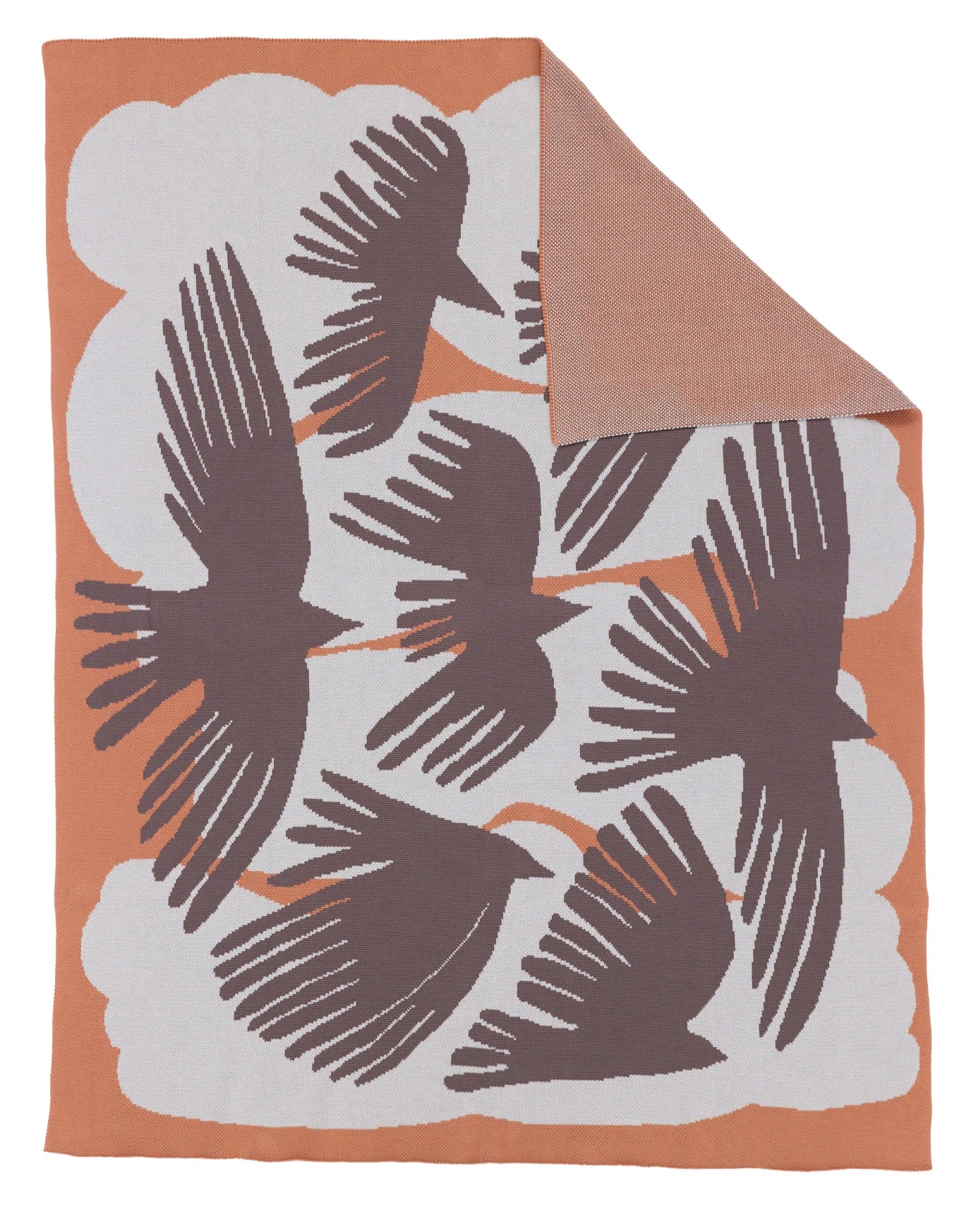 Crows - Throw Blanket - Biquette