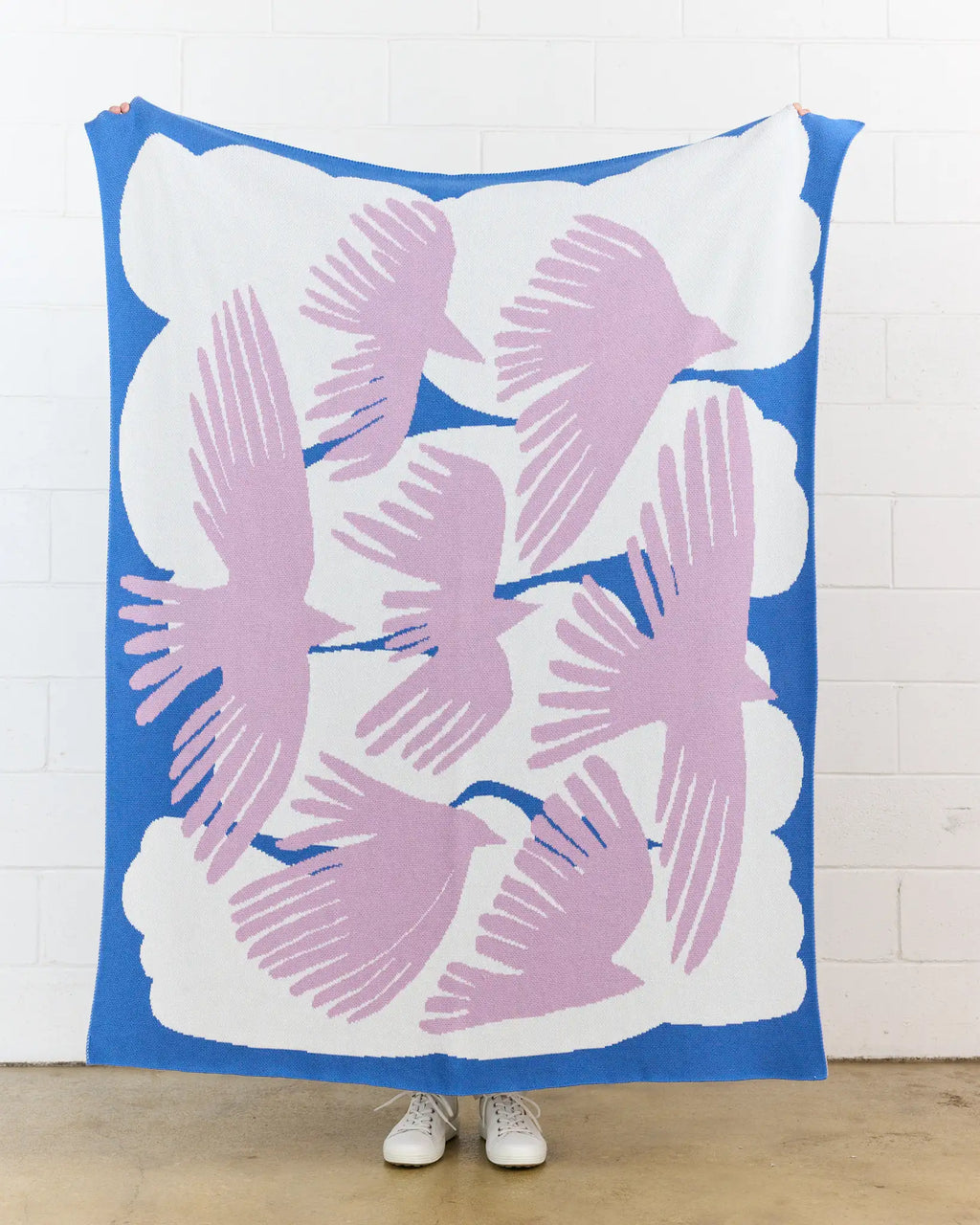 Crows - Throw Blanket - Biquette