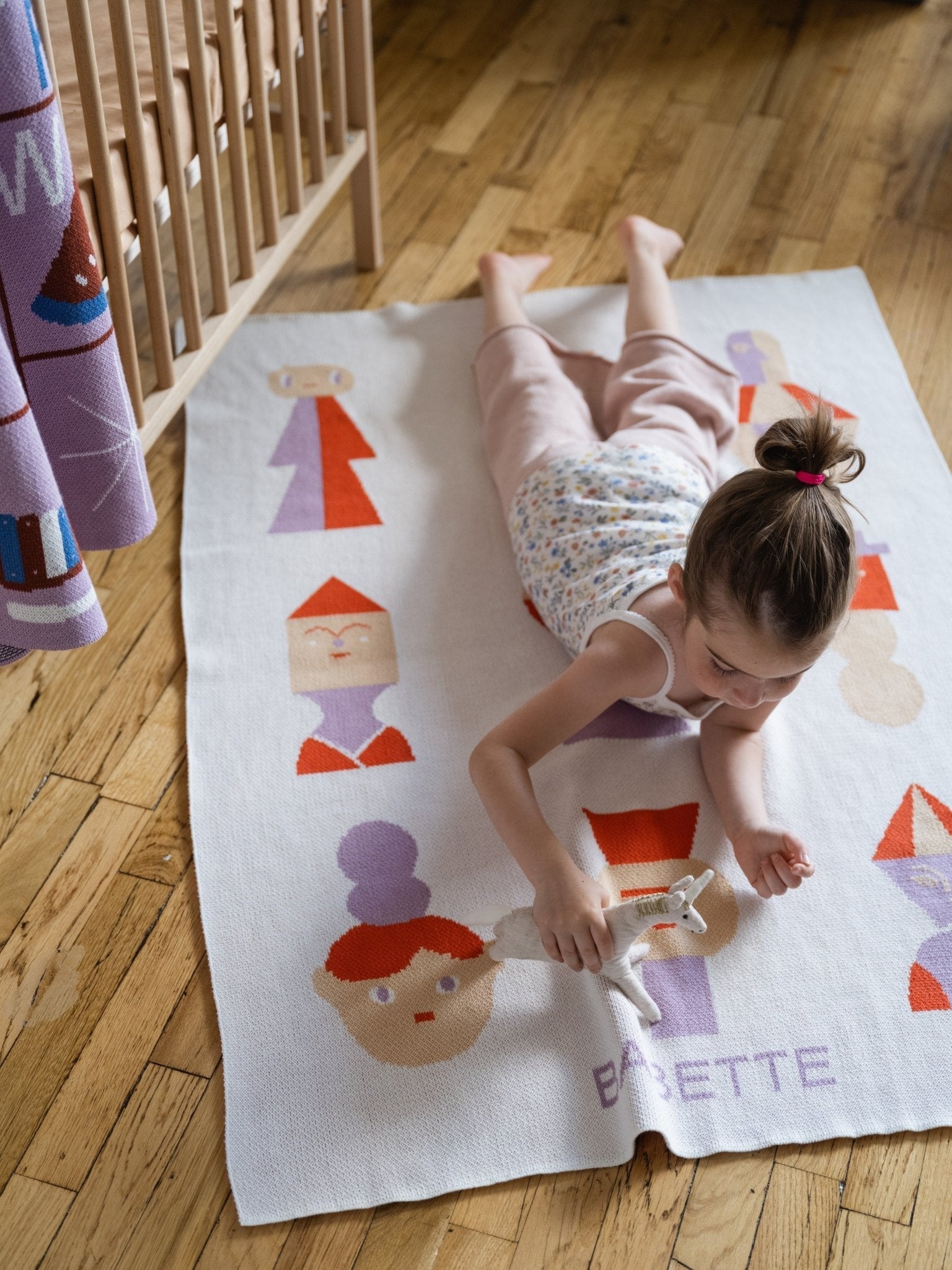 Mix & Mingle Baby Blanket - Biquette