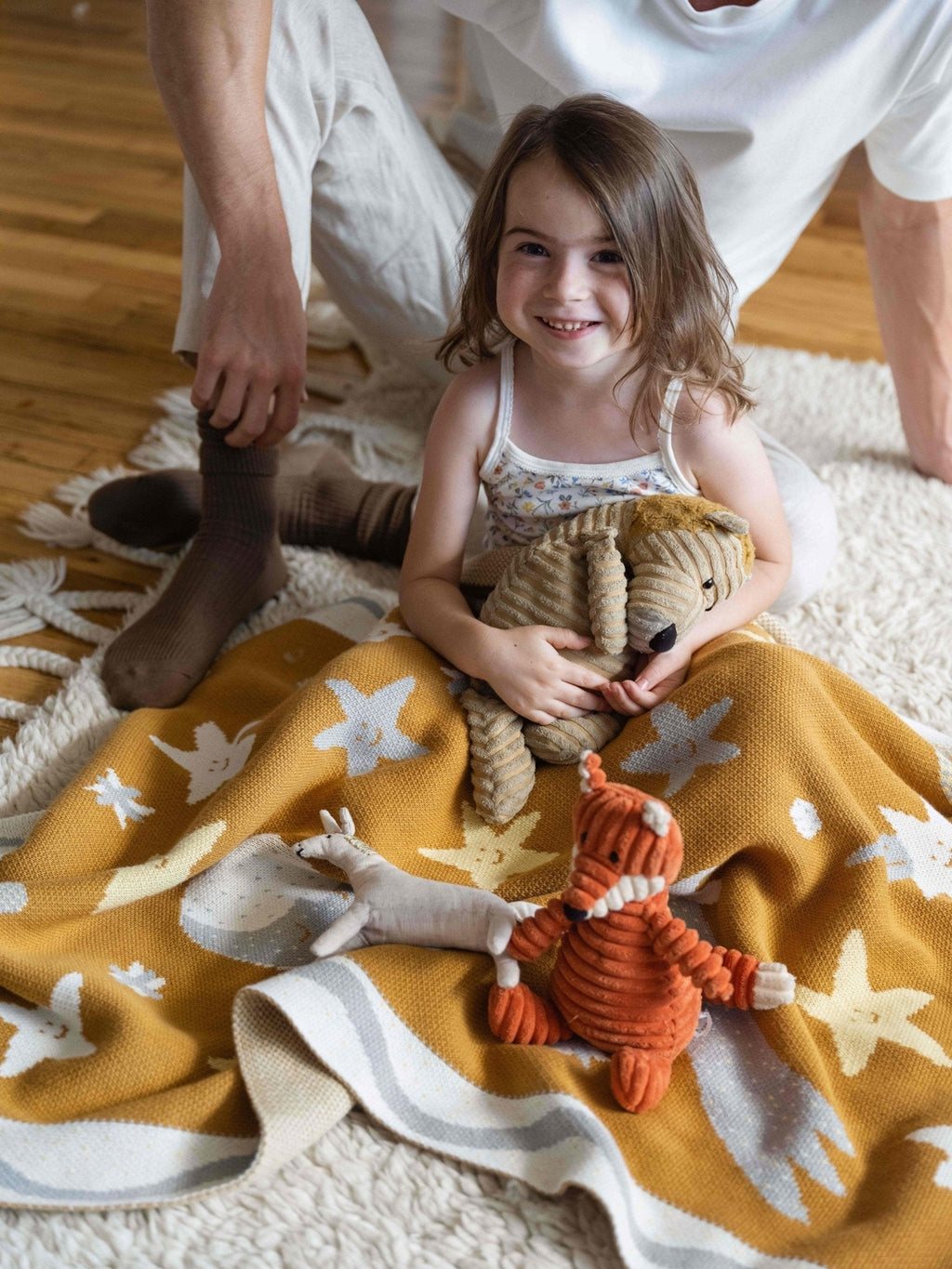 Night Sky Baby Blanket - Biquette