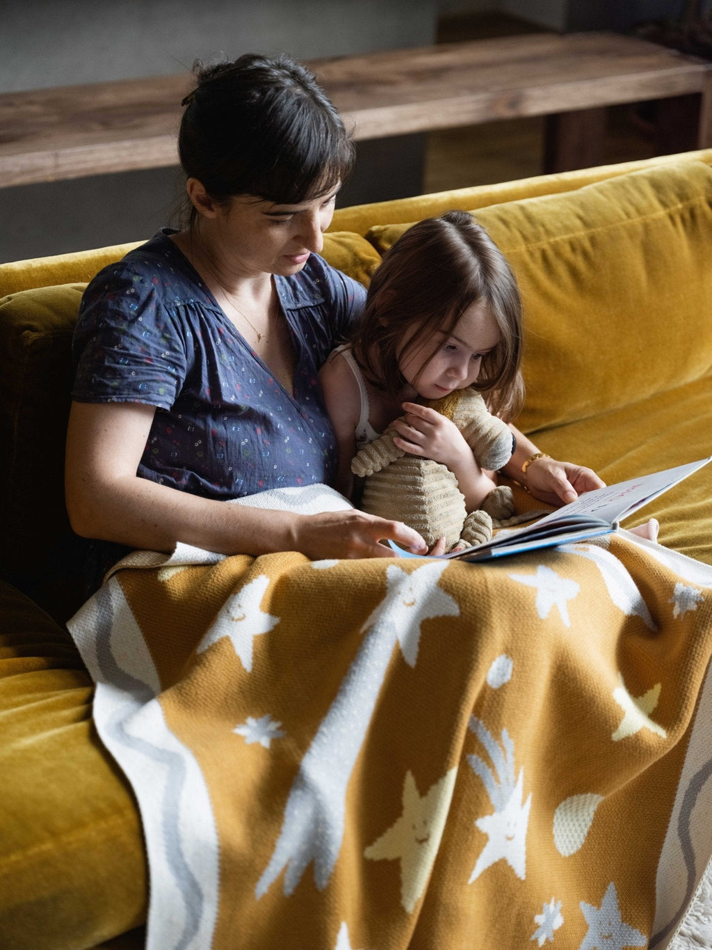Night Sky Baby Blanket - Biquette