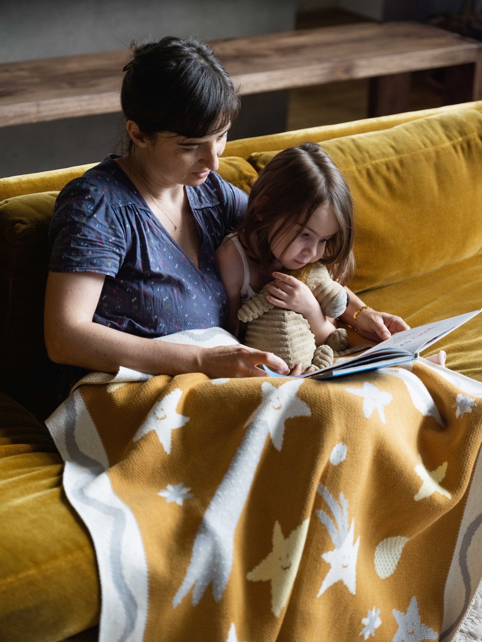 Night Sky Baby Blanket - Biquette