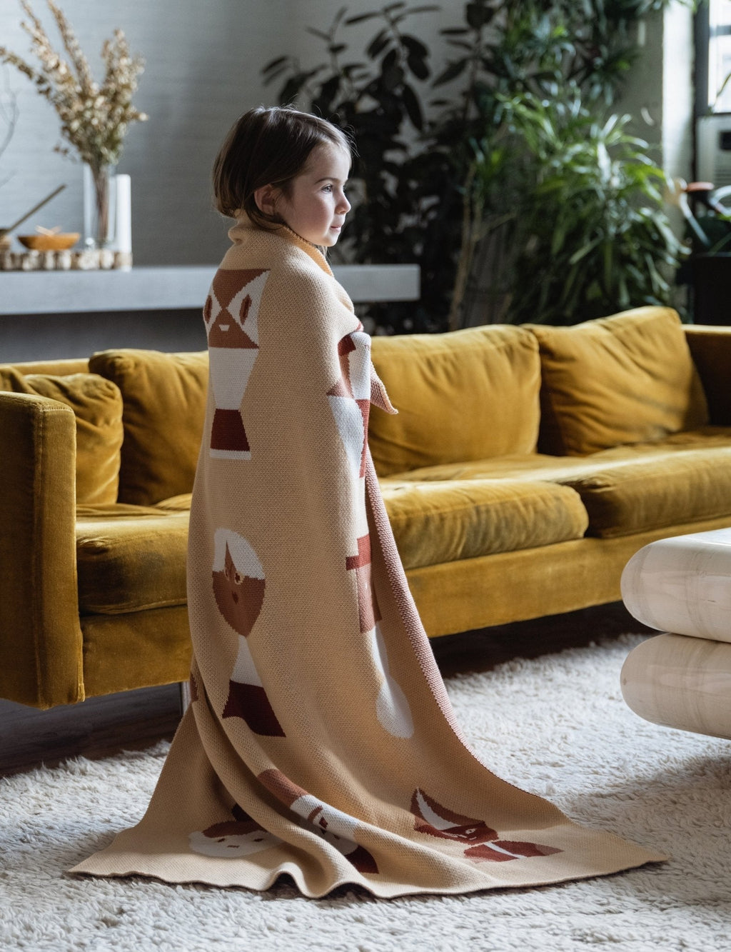 Mix & Mingle Baby Blanket - Biquette