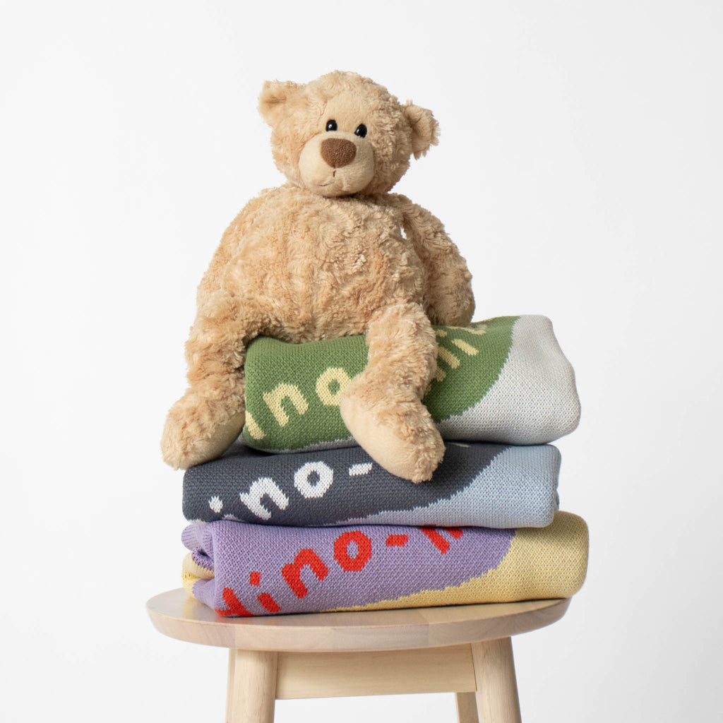 Friendly Giant Knit Mini Blanket