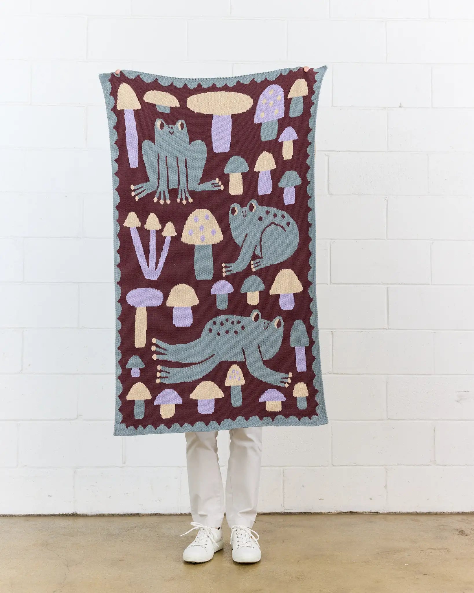 Hoppy Place - Baby & Kid's Blanket - Biquette