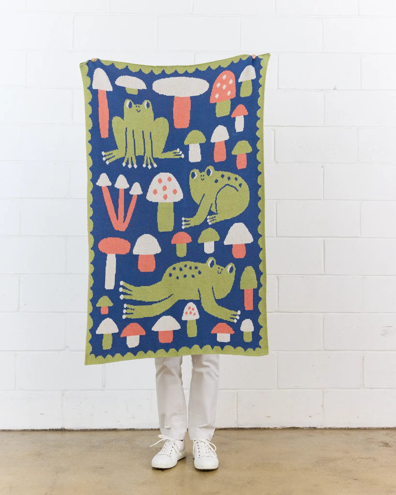 Hoppy Place - Baby & Kid's Blanket - Biquette