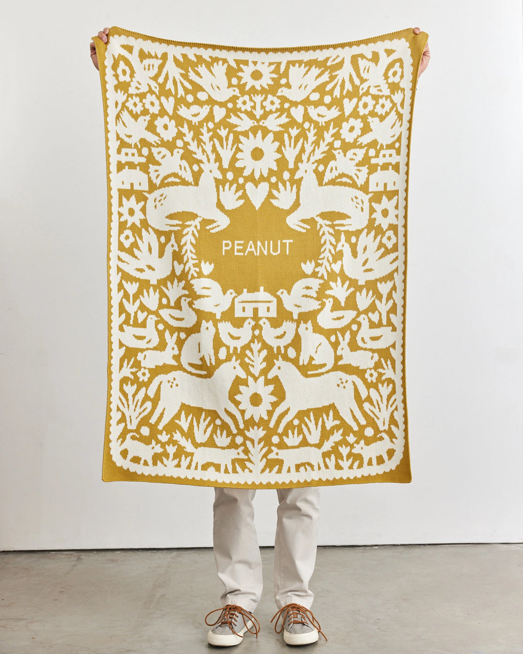 Little Peanut Knit Midi Blanket