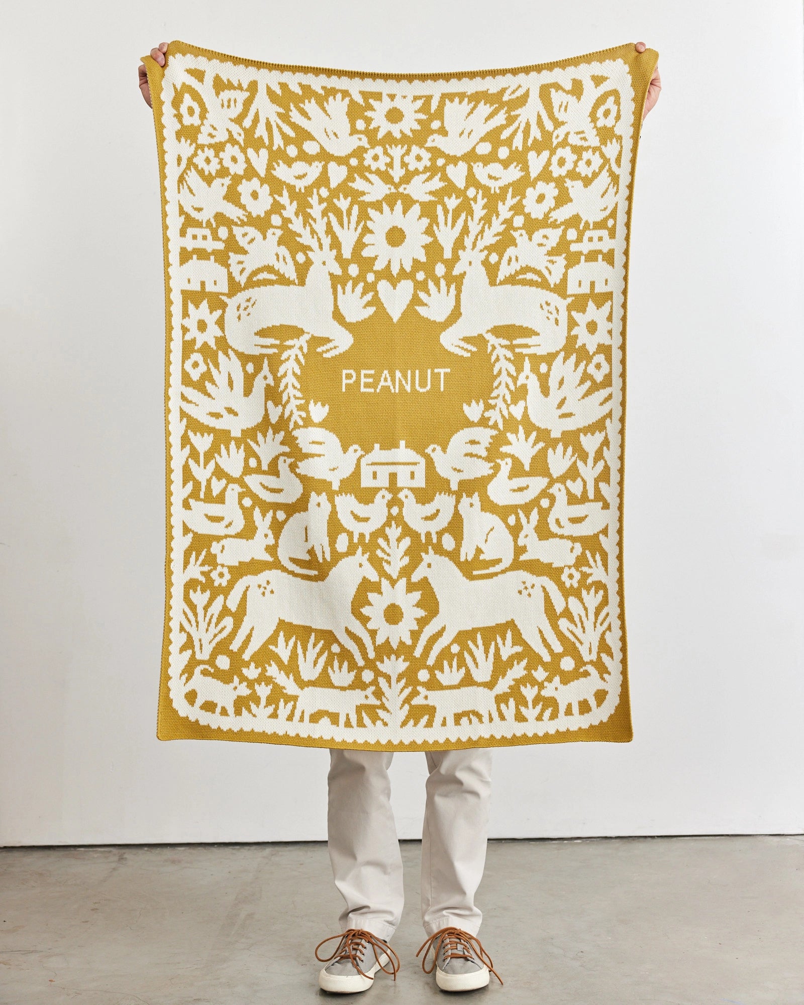 Little Peanut Knit Midi Blanket