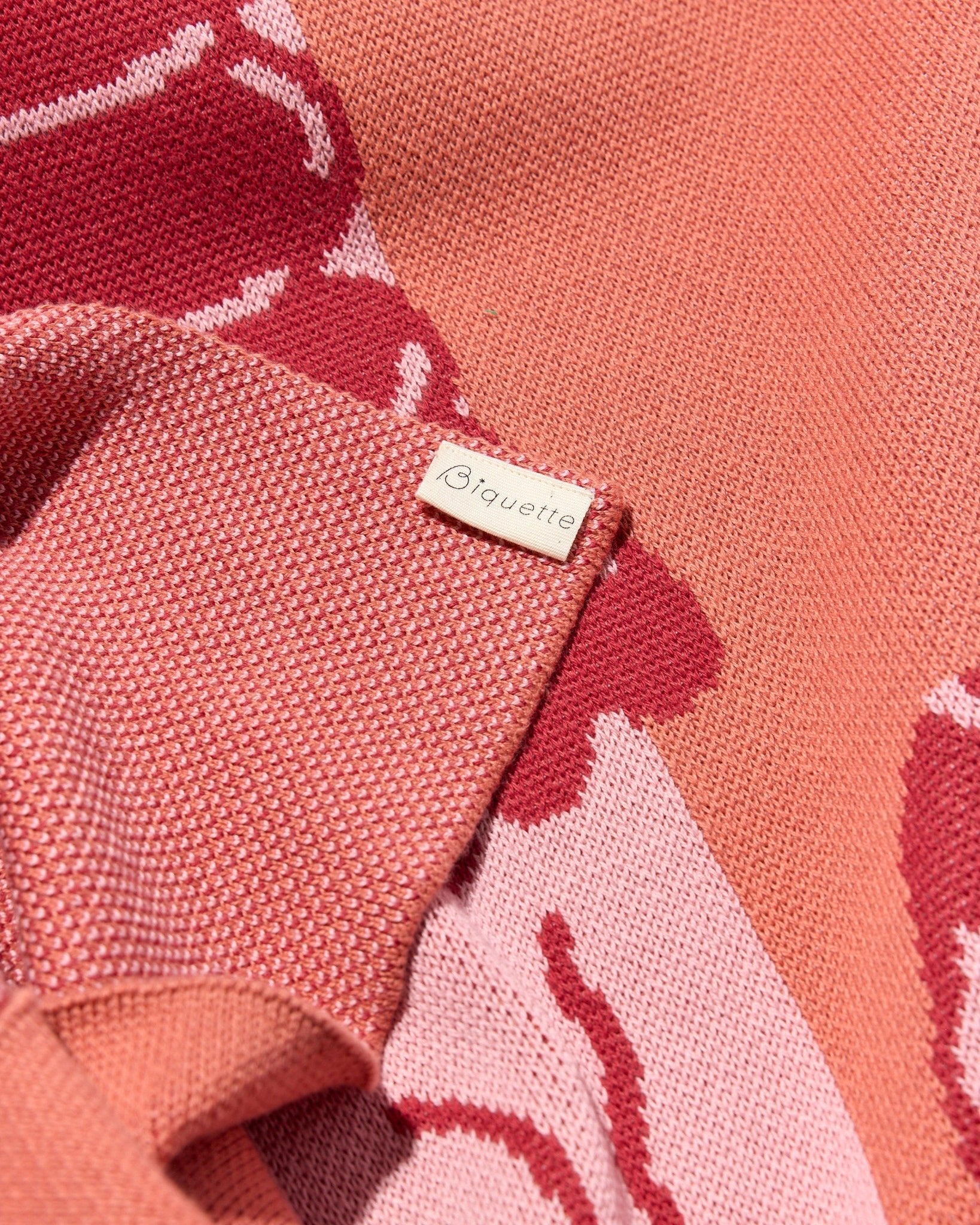 Lobster Tile - Throw Blanket - Biquette