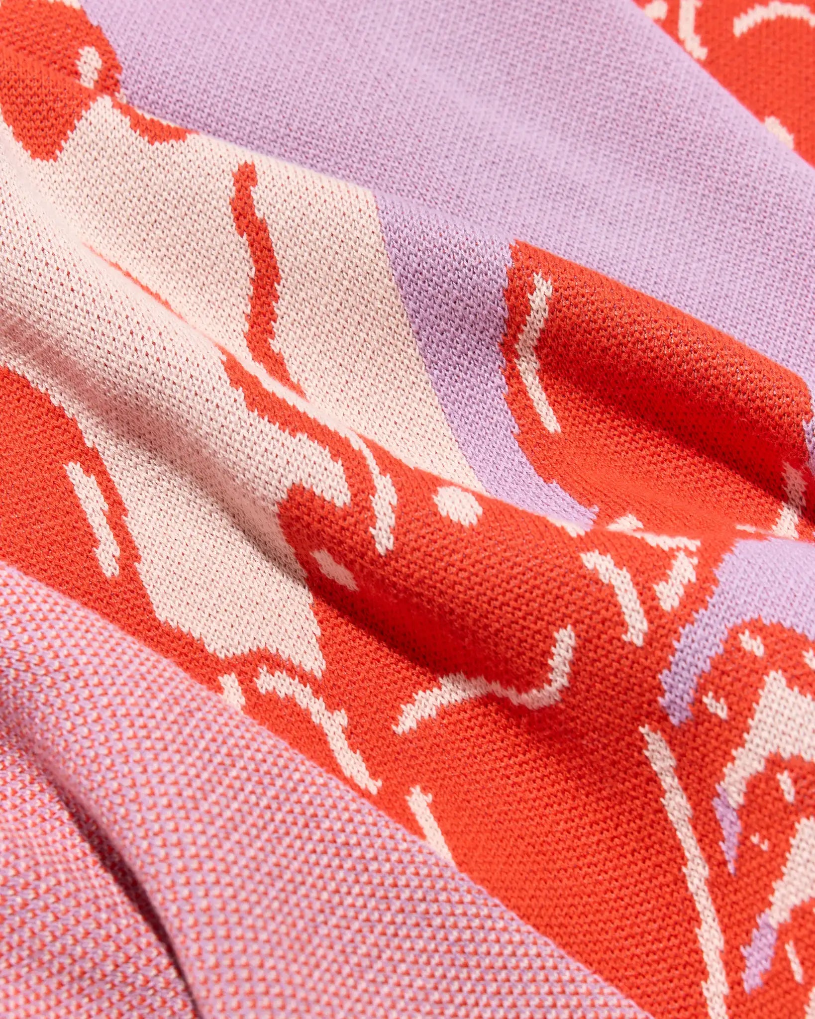 Lobster Tile - Throw Blanket - Biquette