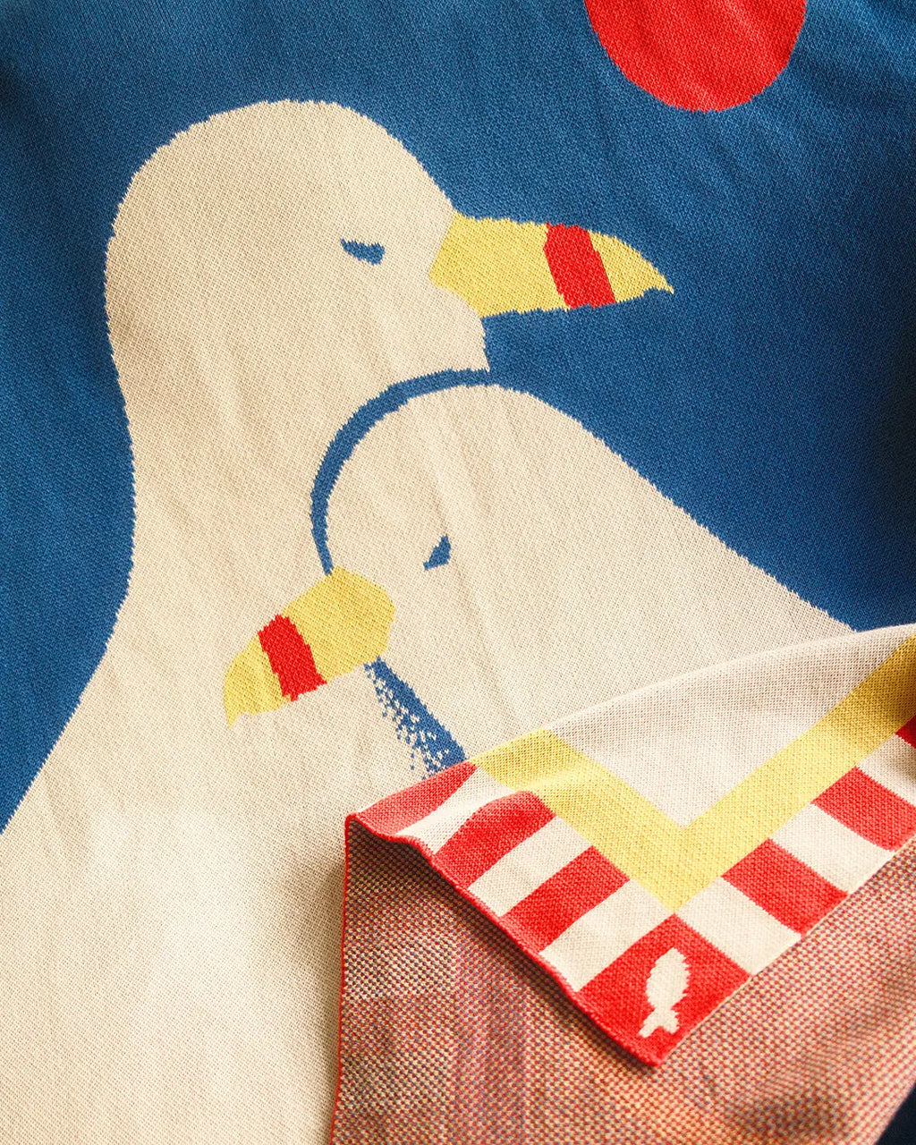 Lovebirds Knit Blanket