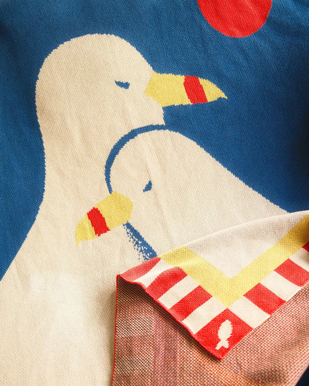 Lovebirds Knit Blanket