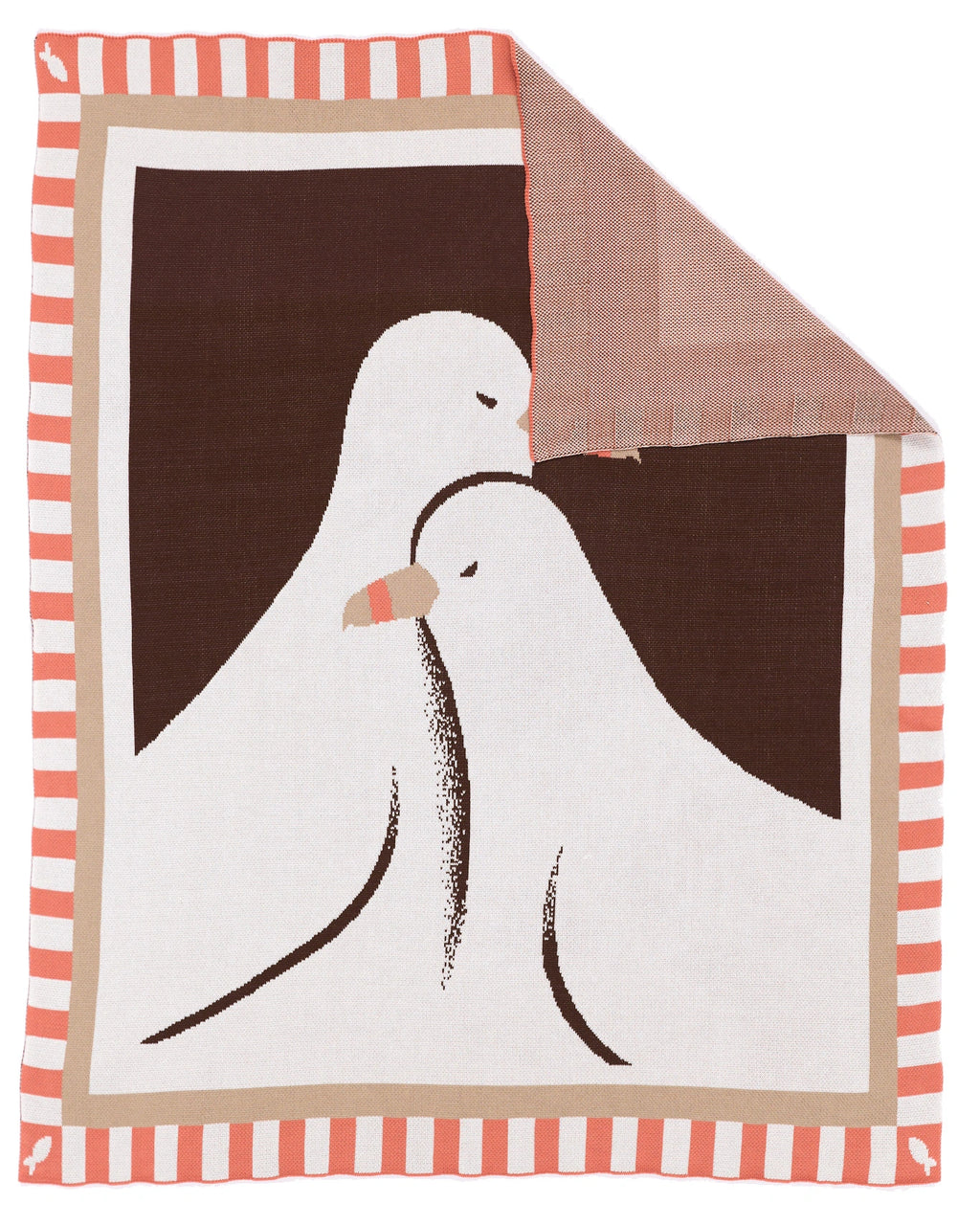Lovebirds - Throw Blanket - Biquette