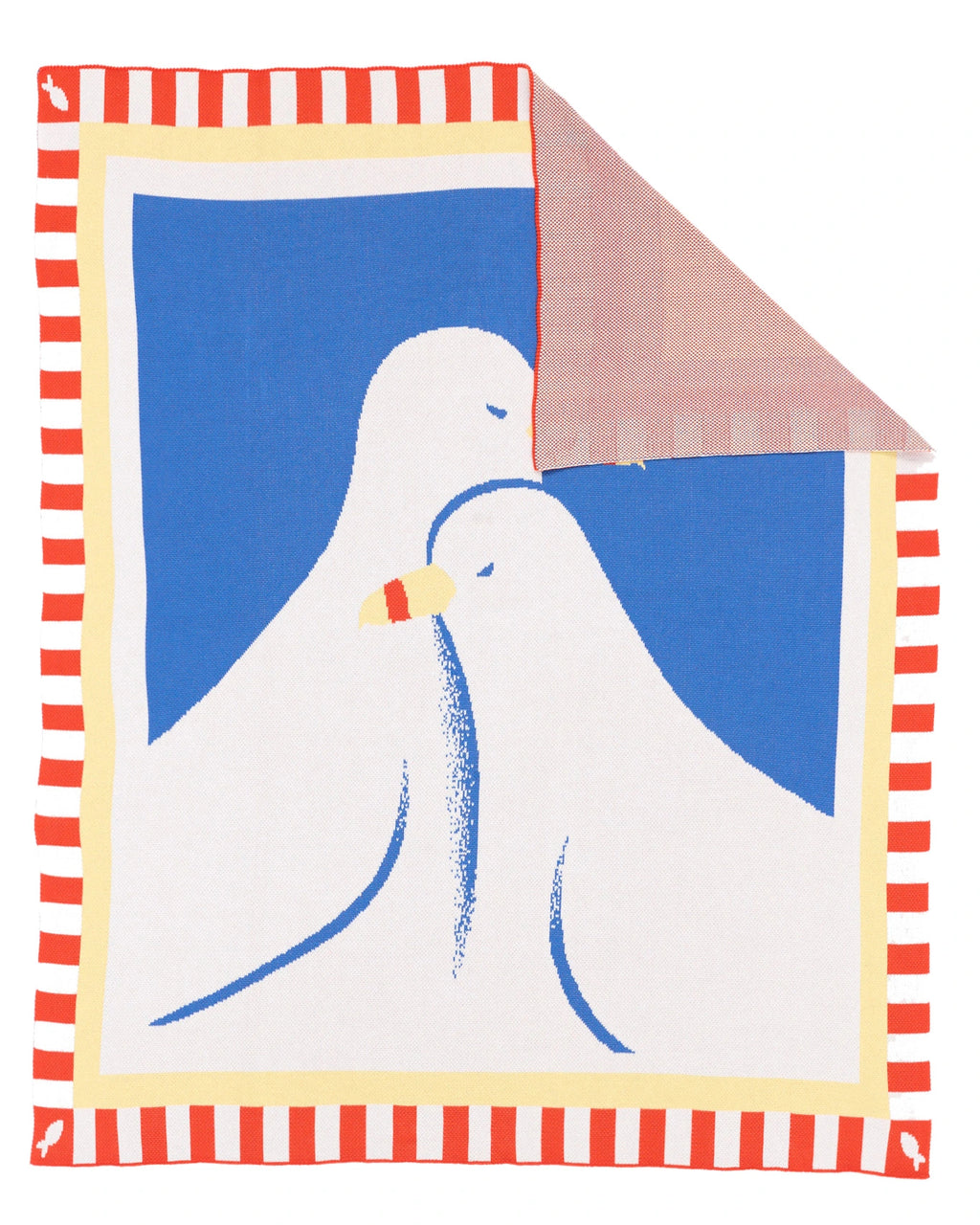 Lovebirds - Throw Blanket - Biquette
