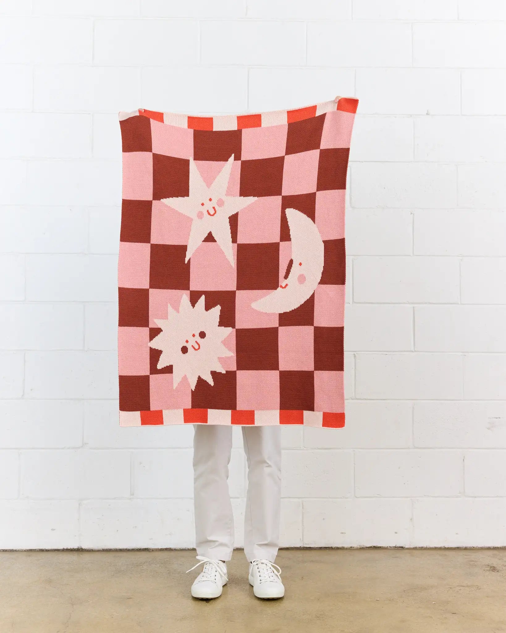 Moon + Stars - Baby & Kid's Blanket - Biquette