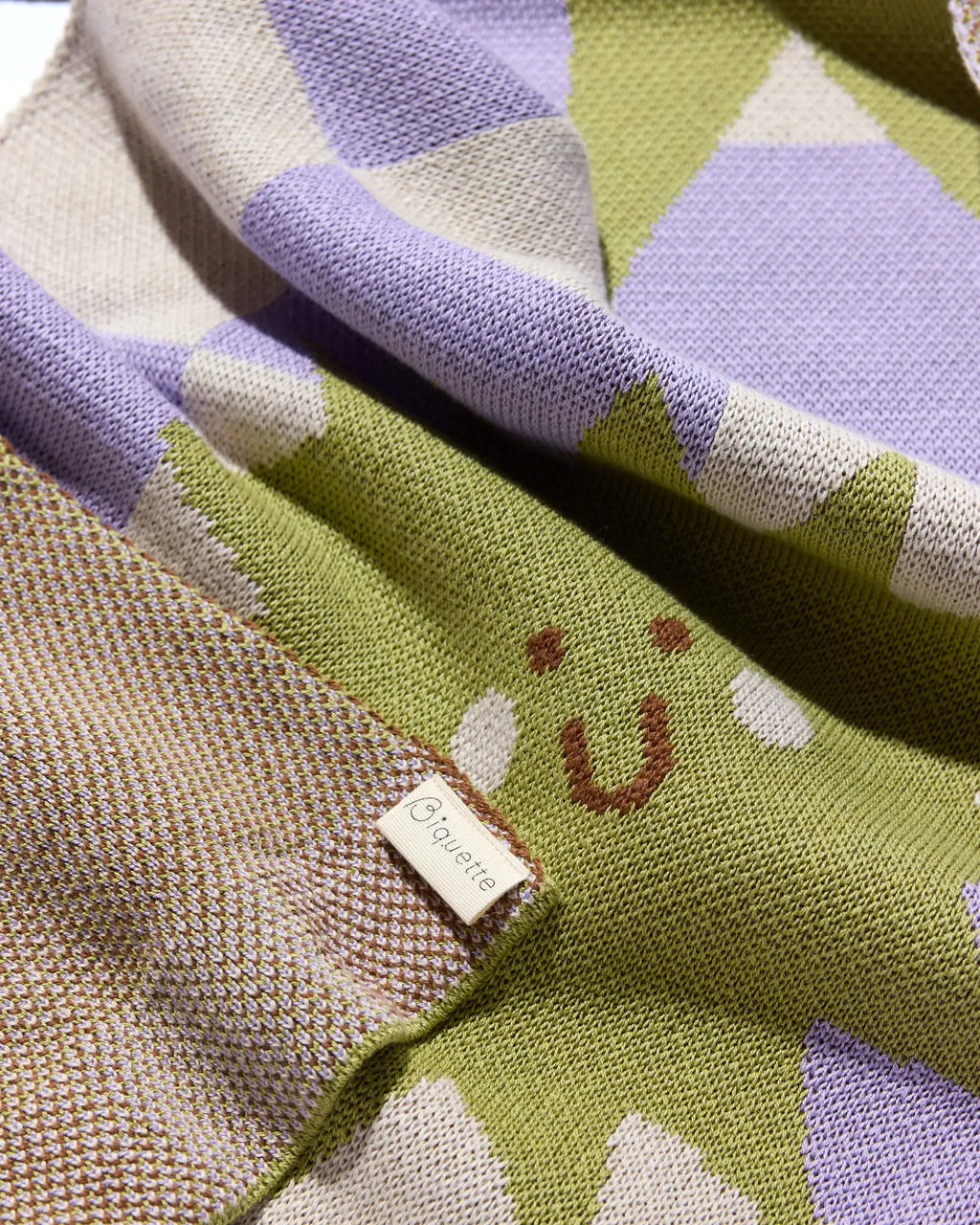 Moon + Stars - Baby & Kid's Blanket - Biquette