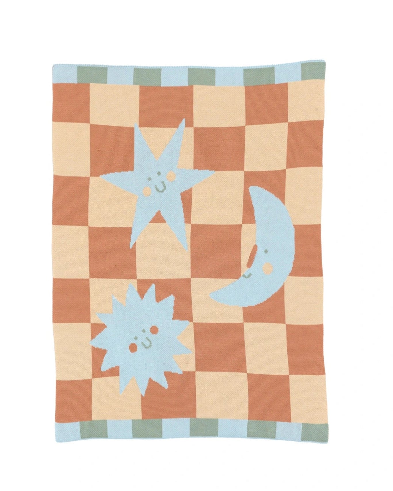 Moon + Stars - Baby & Kid's Blanket - Biquette