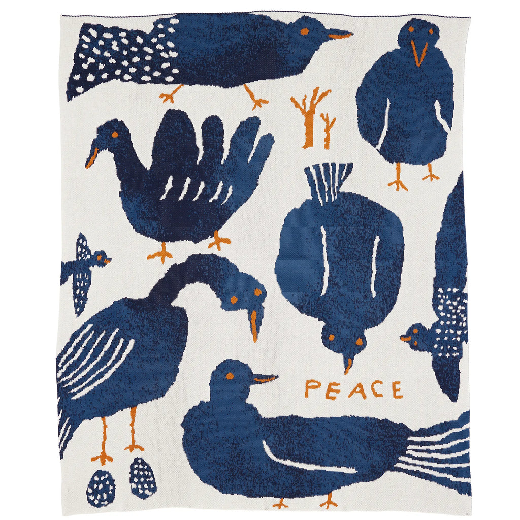 Peace Throw Blanket - Biquette