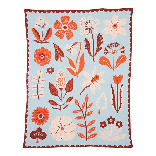 Petals Throw Blanket - Biquette