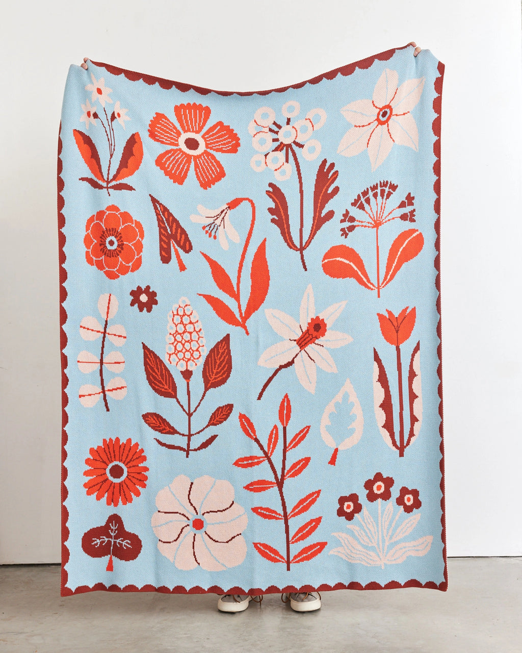 Petals Throw Blanket - Biquette