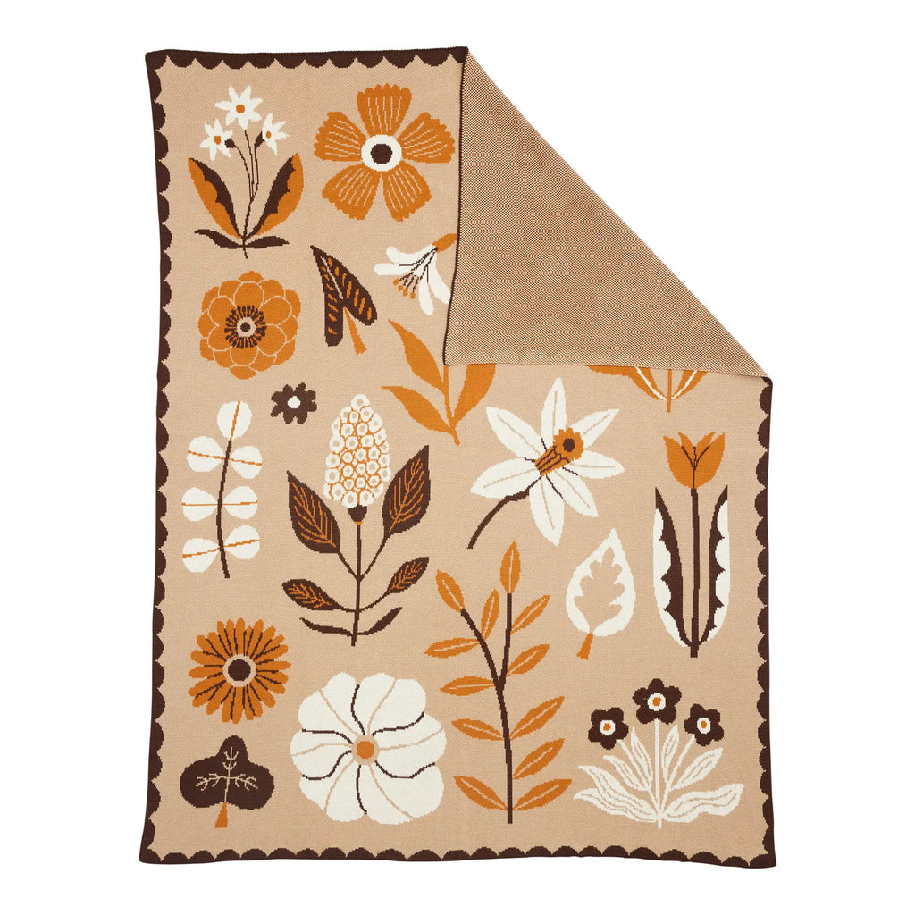 Petals Throw Blanket - Biquette