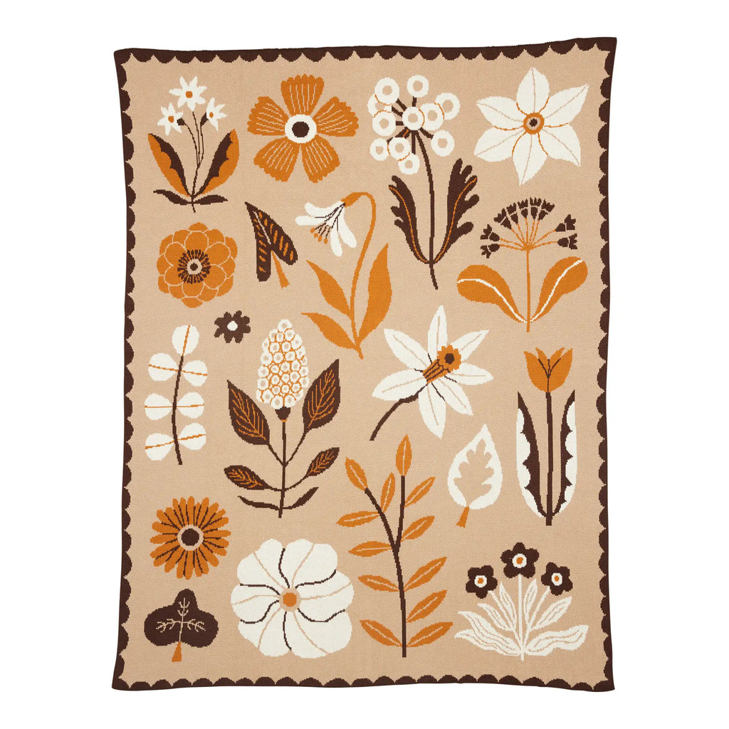 Petals Throw Blanket - Biquette