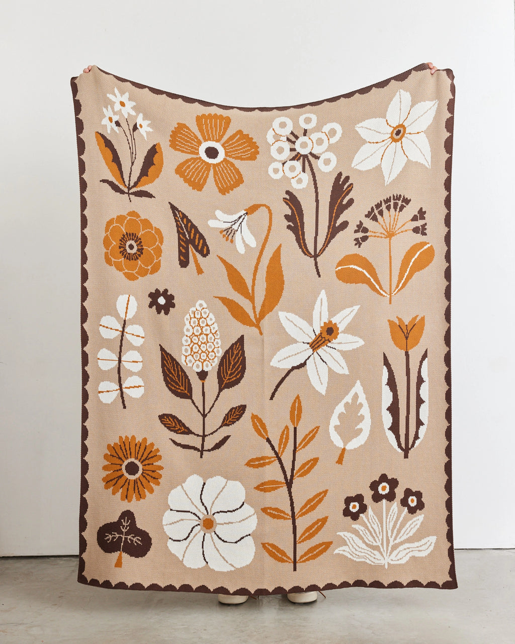 Petals Throw Blanket - Biquette