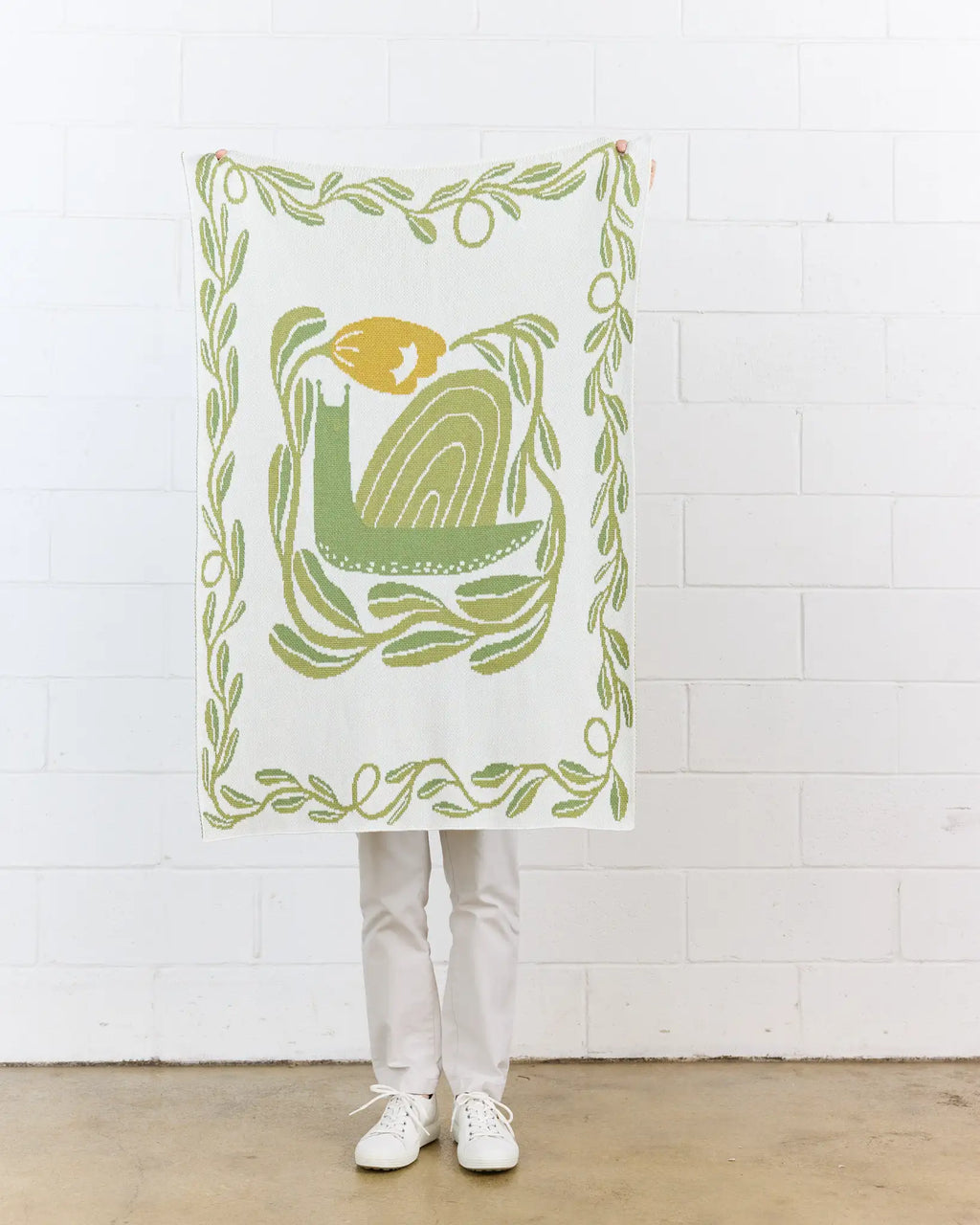 Snail Trail - Baby & Kid's Blanket - Biquette